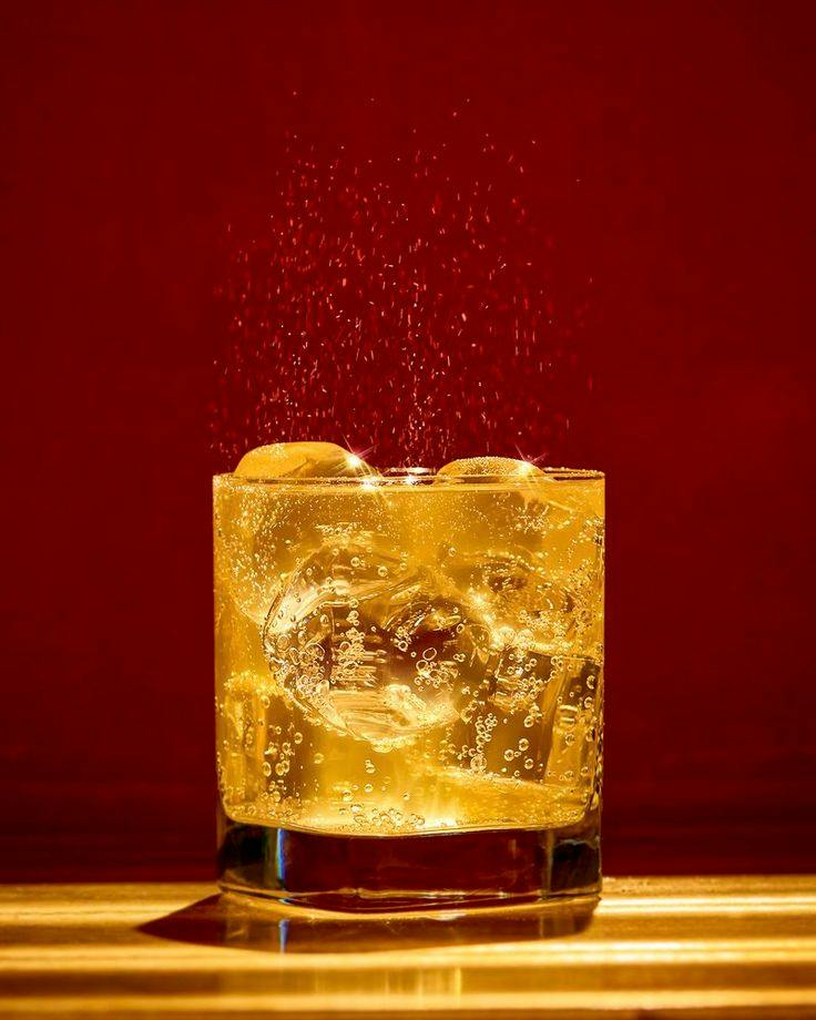 a glass of orange juice